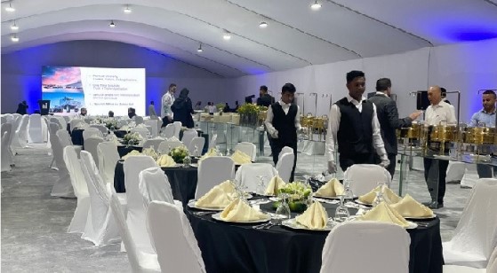 جناح شركة مجهز للمشاركة في موسم الرياض